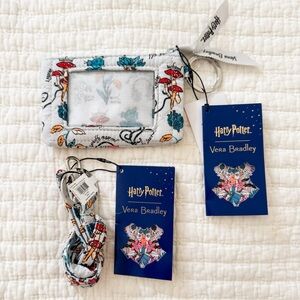 Vera Bradley Harry Potter ID Holder and Lanyard